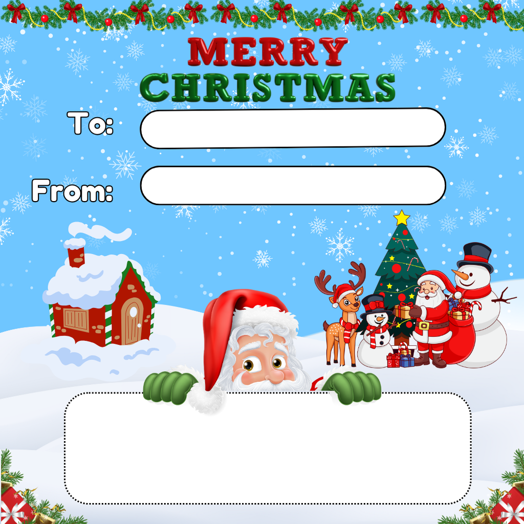 Christmas Money Card Holder