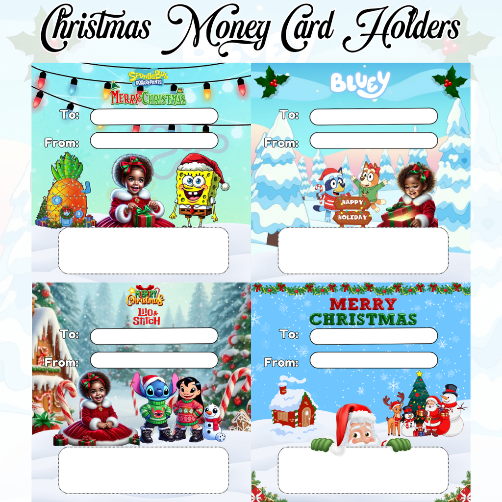 Christmas Money Card Holder