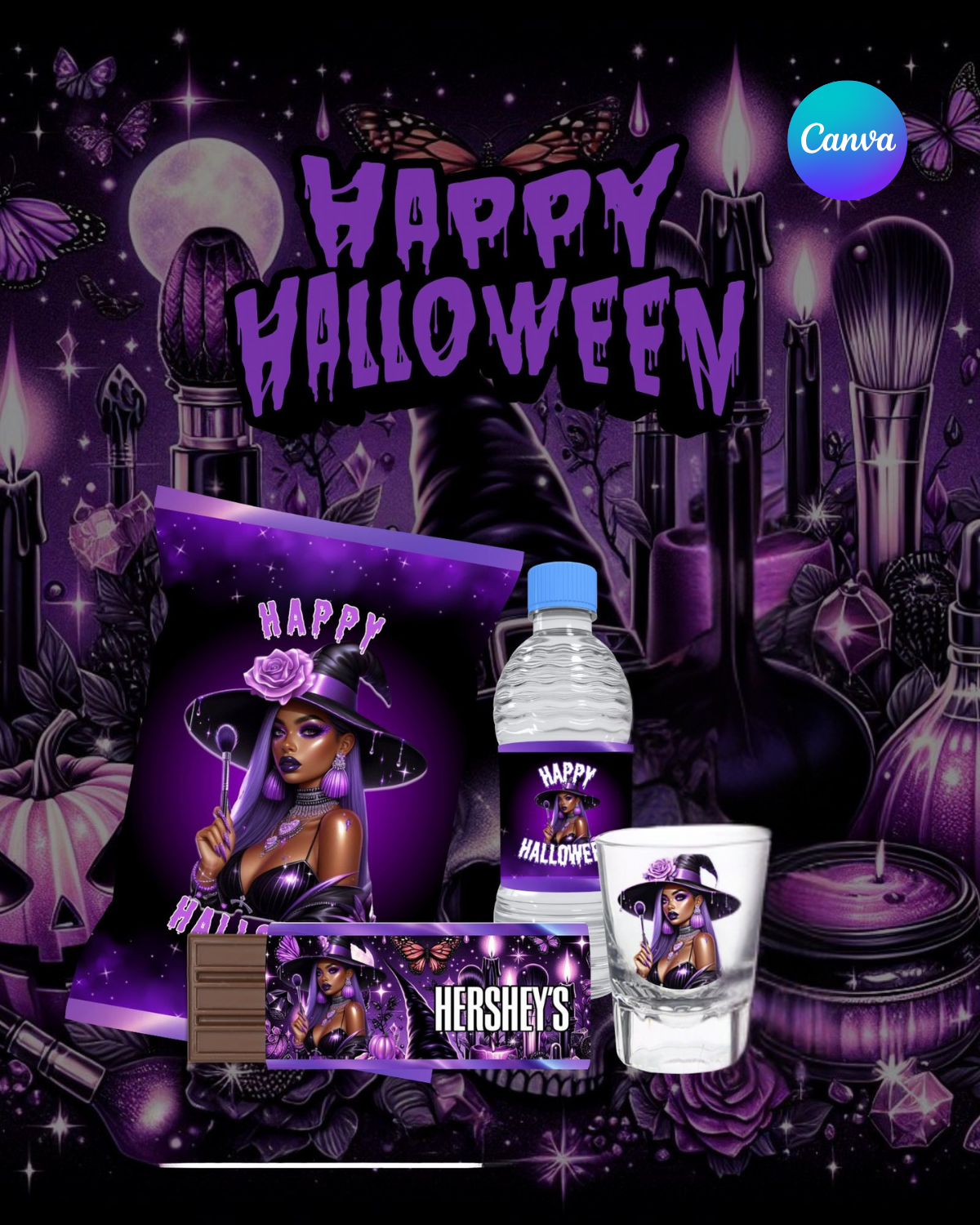 Purple Halloween Bundle
