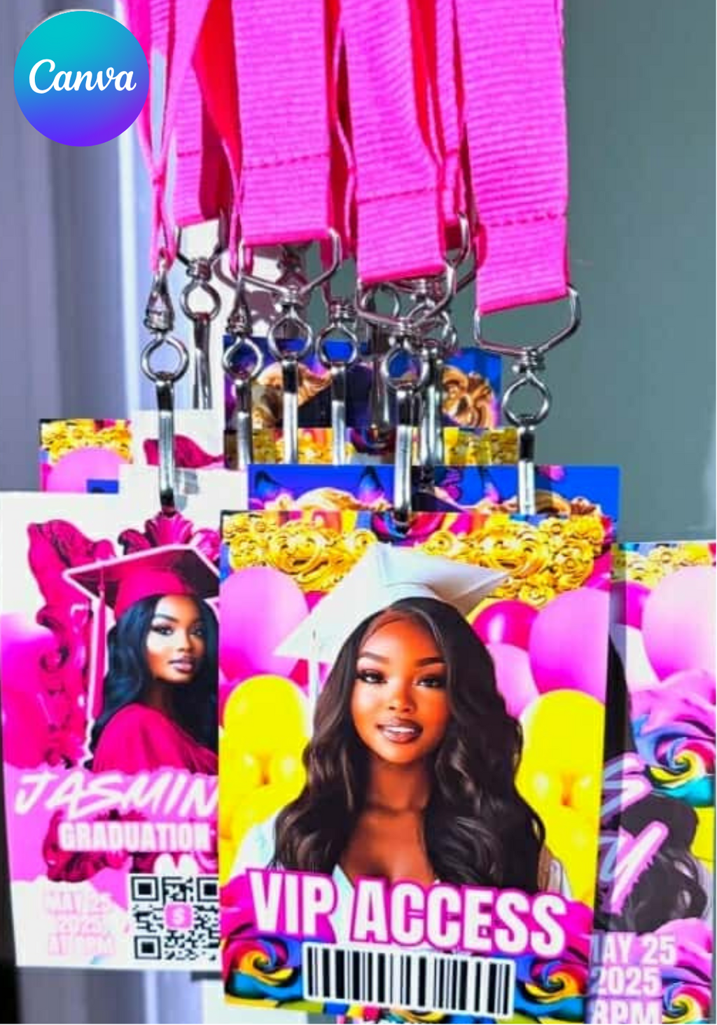 VIP ACCESS GRAD LANYARDS