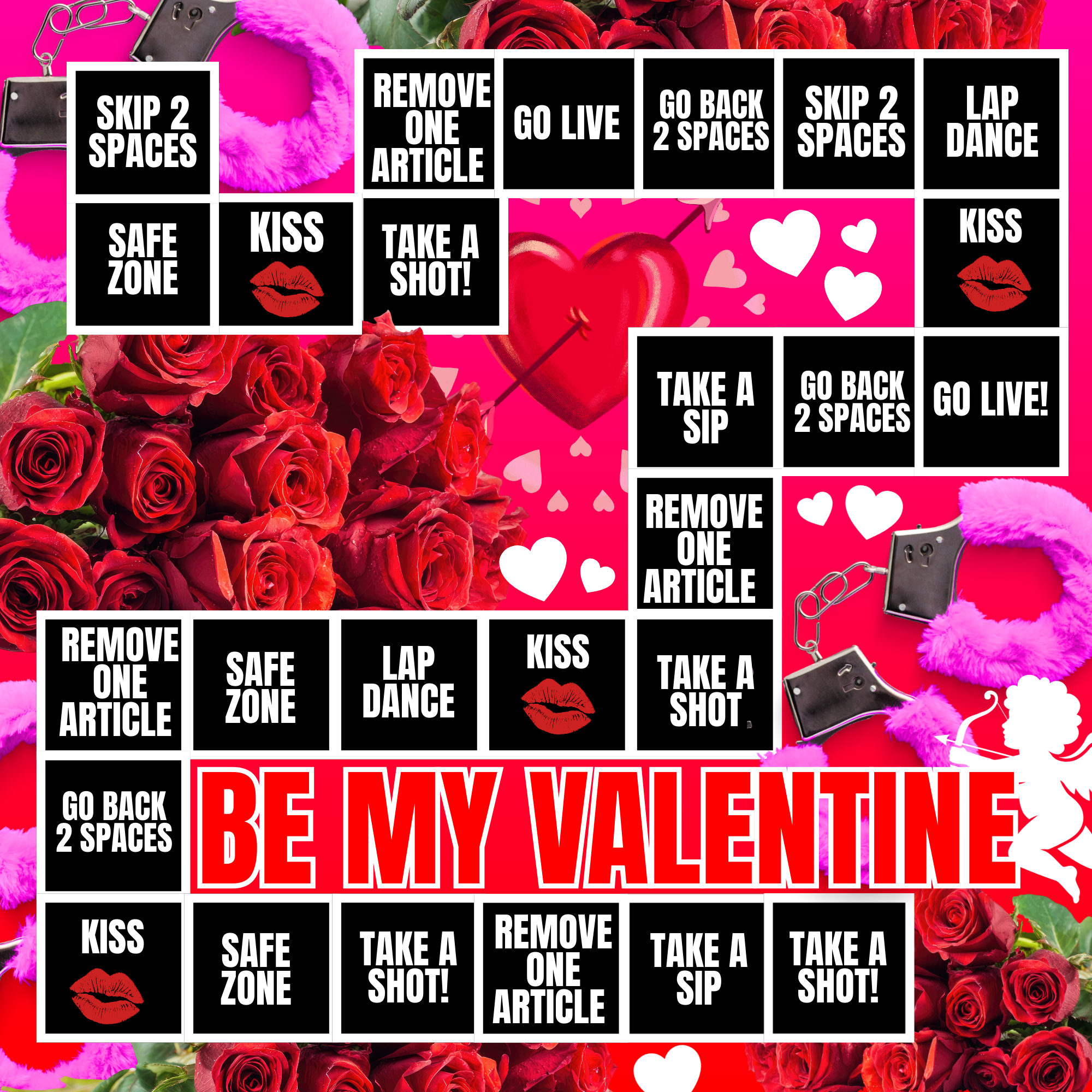 Valentine's Day Game Board