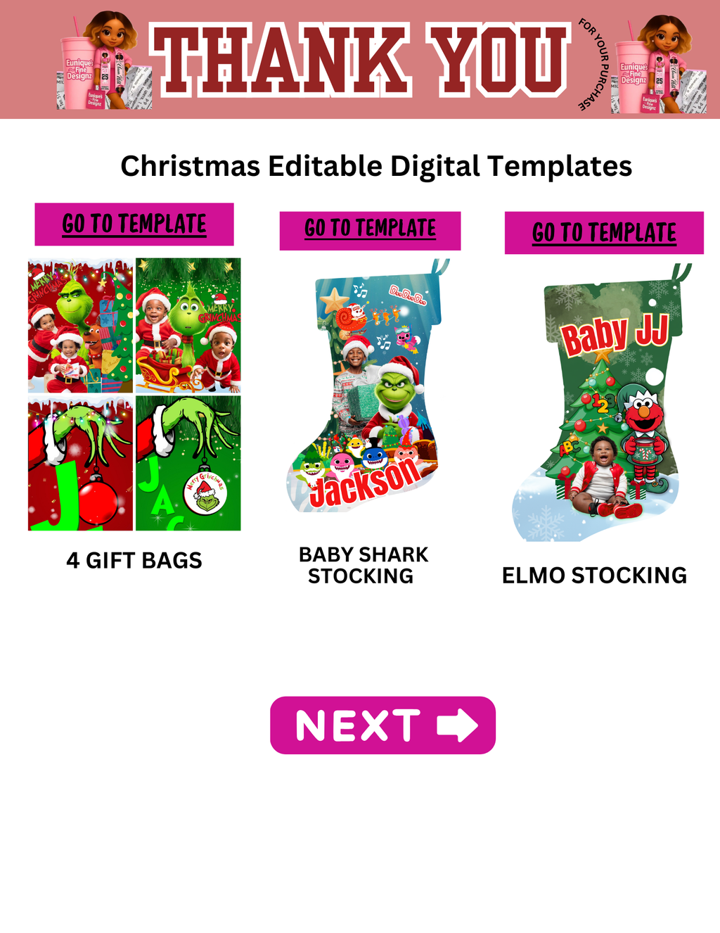 Christmas Digital Product Kit