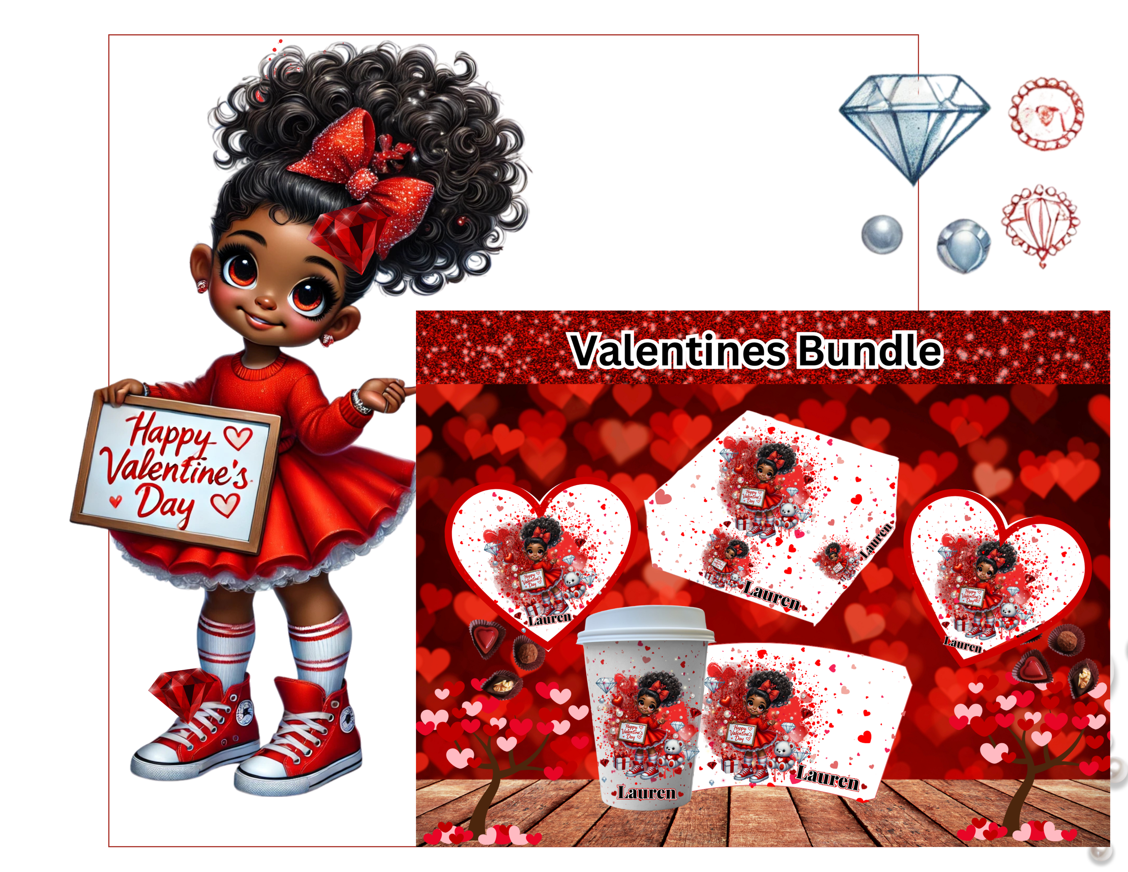 Valentine's Bundle Templates