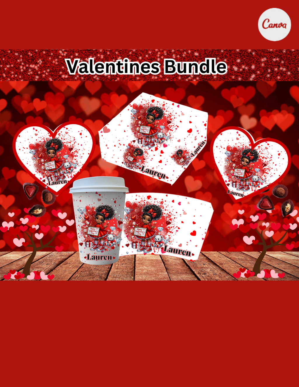 Valentine's Bundle Templates